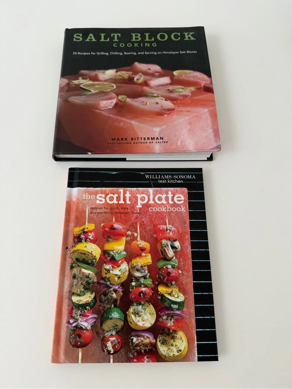 Williams-Sonoma The Salt Plate Cookbook & Salt Block Cooking.